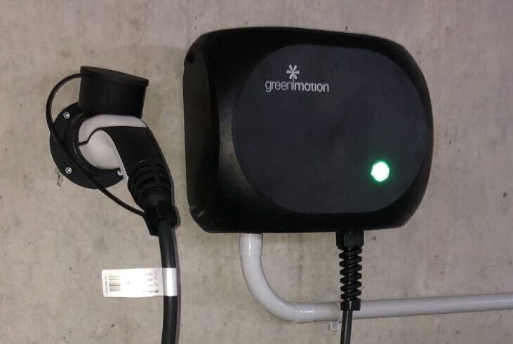 Borne de recharge VE - Green Motion